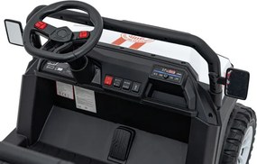 Elektrické autíčko Pick-Up Champion biele