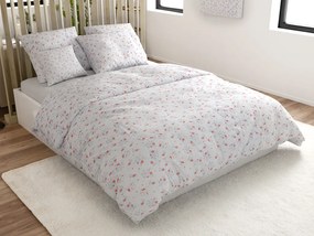 Obliečky z mikrovlákna FLORINE krémové Rozmer obliečky: 70 x 80 cm | 140 x 200 cm