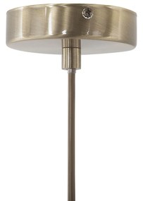 Závesná lampa vo farbe mosadze PINEGA Beliani