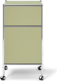 Kovová skrinka na kolieskach »CN3 Kids«, pistáciová