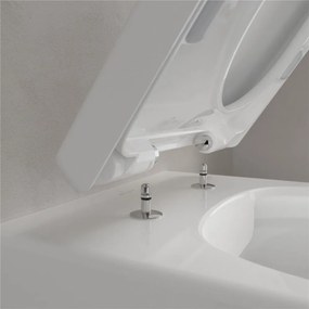 VILLEROY &amp; BOCH Avento Combi-Pack, závesné WC s DirectFlush + WC sedátko s poklopom, s QuickRelease a Softclosing, biela alpská, 5656HR01