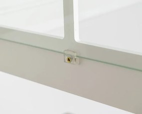 KUCHYNSKÁ LINKA LADY 160 BIELA, biela (doska dub Lancelot)