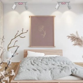 Bodové svietidlo FLOWER 2xGU10/8W/230V biela