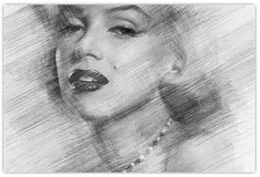 Obraz - Portrén Merilyn Monroe (90x60 cm)