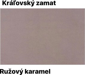 Taburetka Bunny s uškami velvet rôzne farby 82x43 cm