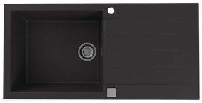 ALVEUS 1140598 - Kuchynský drez CADIT 100x50 cm granit/čierna