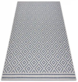 Koberec FLAT 48357/951 SISAL - štvorce Ruta Veľkosť: 120x170 cm