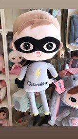 Mojkáčik pre chlapcov Superhrdina s menom Damik 50 cm