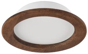 LED podhľadové svietidlo WOODY SPOT LED/16,5W/230V 4000K čerešňa, pr. 18,5 cm