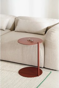 Oceľový okrúhly odkladací stolík 41x40 cm Ande – noo.ma