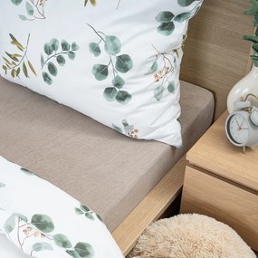 4Home froté prestieradlo sivá, 160 x 200 cm