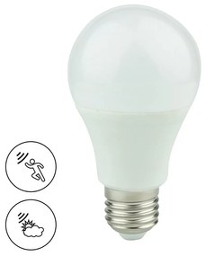 Eko-Light LED žiarovka E27 teplá 2700k 9w 820 lm pohybový senzor