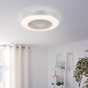 EGLO Lovisca stropné LED svetlo s ventilátorom