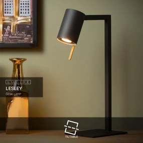 Lucide 03525/01/30 - Stolná lampa LESLEY 1xGU10/35W/230V