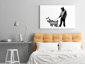 Artgeist Obraz - Dog Art (1 Part) Vertical Veľkosť: 30x20, Verzia: Premium Print