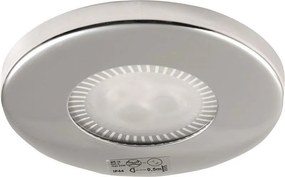 KANLUX Podhľadové bodové osvetlenie MARIN, 1xGX5,3, 35W, 85mm, okrúhle, chrómované