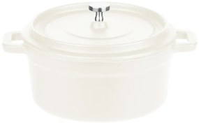 GSW Súprava liatinových mini servírovacích hrncov, 2-dielna (biela)  (100354492)