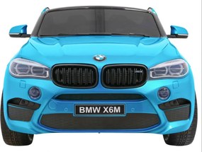 Ramiz SUV BMW X6M XXL pre 2 deti Modrá farba + diaľkové ovládanie