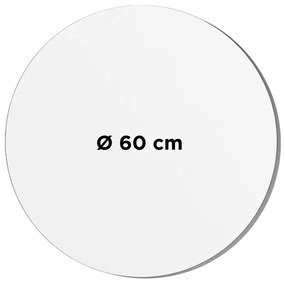 COMPACT 10 WHITE - STOLOVÁ DOSKA Ø60 cm