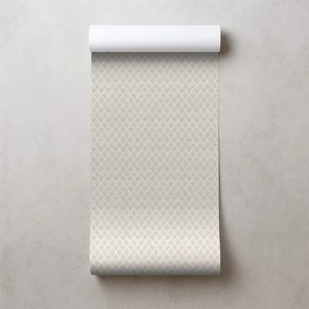 Tapeta svetlé béžové geometrické vzory