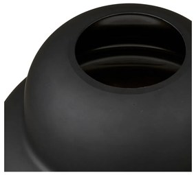 Čierna sklenená váza (výška 20 cm) Vera – House Nordic