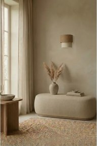 BRILAGI - LED nástenné svietidlo BOHO ECO 1xE27/10W/230V béžová/krémová