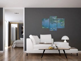 Obraz - Claude Monet, Water Lilies, reprodukcia (90x60 cm)