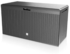 Prosperplast Odkladací box antracit 290L - 114 x 47 x 60 cm