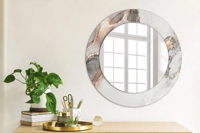 Abstraktná tekutina Okrúhle dekoračné zrkadlo na stenu