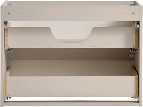 Comad Kúpeľňová skrinka pod umývadlo Viva Cashmere 80 kašmír