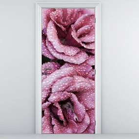 Fototapeta na dvere - Rosa na ružiach (95x205cm)