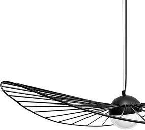 Toolight - LED stropné lamelové svietidlo 80cm APP210-3CPR, čierna, OSW-08476