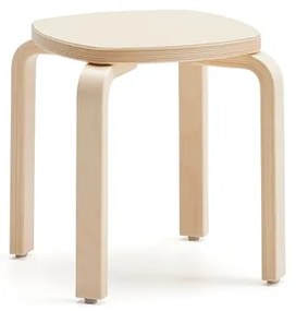 Detská stolička VIDE, laminát - breza, výška 350 mm