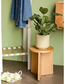 Biely kovový stojan na oblečenie Sempre – Hübsch