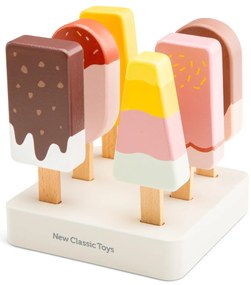 Súprava drevených nanukov - 6 ks