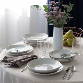 Tanier hlboký Coupe 25 cm set 4 ks - Elements North Organic Structure - 492548