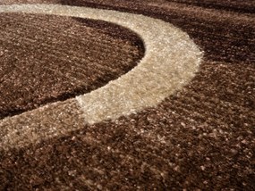 Spoltex, Kusový koberec Florida brown 9828, 120x170, hnedá, chodba / predsieň