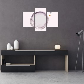 Obraz - Fialový minimalizmus N⁰4 (90x60 cm)