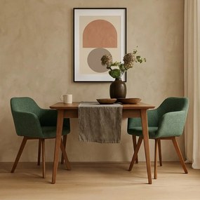 Set - 2 ks Jedálenská stolička AVENBERG NORD zelená