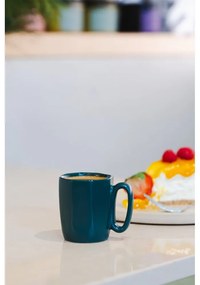 Tmavozelené kameninové hrnčeky v súprave 2 ks na espresso 80 ml Fuori – Vialli Design