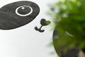 Koberec KRUH PETIT PANDA biely