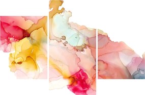 Obraz - Atramentová abstrakcia (90x60 cm)