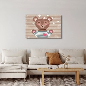 Obraz - Milujúci medvedík (90x60 cm)