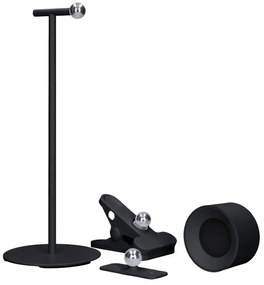 Solight WO68-B-LED Stm. nabíjacia lampa 3v1 LED/4W/2000 mAh 3000/4000/6500K čierna