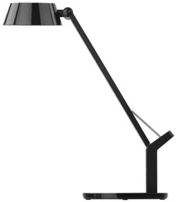 EMOS LED moderná stolná lampa SIMON, 8W, teplá-studená biela, čierna
