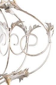 ONLI - Luster na reťazi CONTESSA 1xE27/22W/230V strieborná