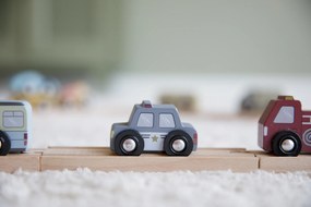 Vláčiková dráha - Set autíčok