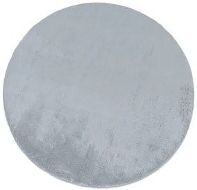 Koberec MELLOW - svetlo sivý kruh