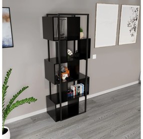 Regál Decorative 5 (čierna). Vlastná spoľahlivá doprava až k Vám domov. 1108029