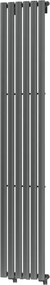 Mexen Oregon, vykurovacie teleso 1800x360 mm, 604 W, antracitová, W202-1800-350-00-66